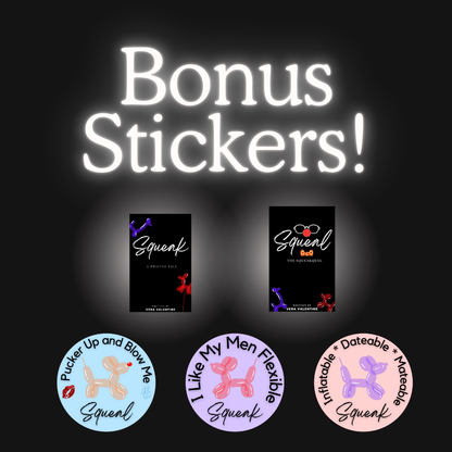 Loonacy Book Box Bundle [Signed Copies of Squeak, Squeal + Goodies!]