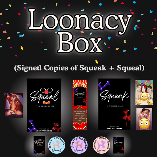 Loonacy Book Box Bundle [Signed Copies of Squeak, Squeal + Goodies!]